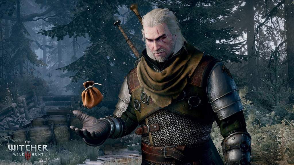 Zaklínač 3 Geralt peníze
