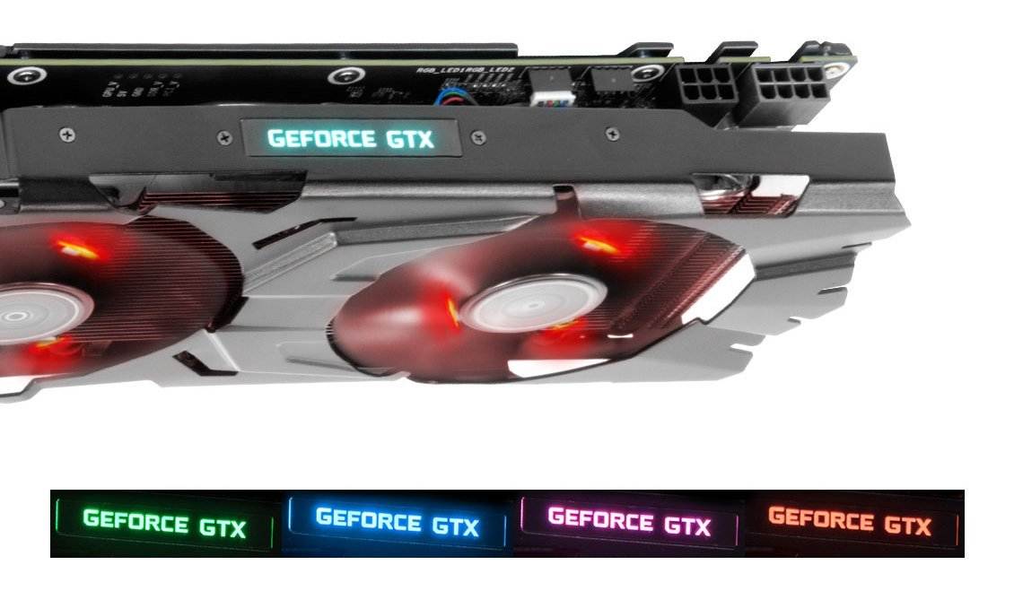 kfa2-gtx1070 led napis