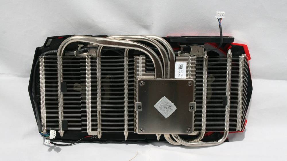 MSI RX 480 Gaming chladič